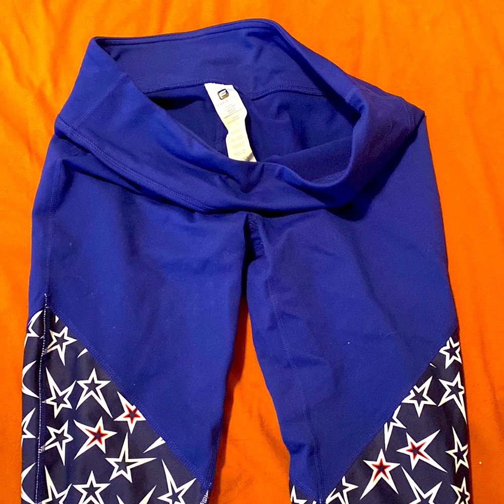 Fabletics spangled leggings size Small